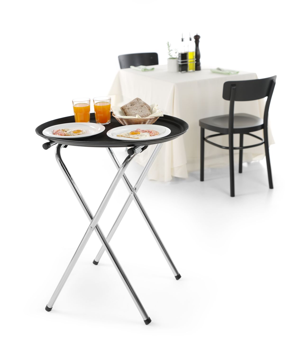 Tác servírovací polyesterová oválný XL, HENDI, 735x600mm