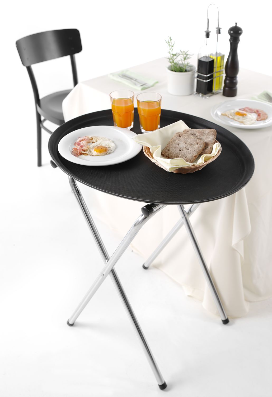 Tác servírovací polyesterová oválný XL, HENDI, 735x600mm