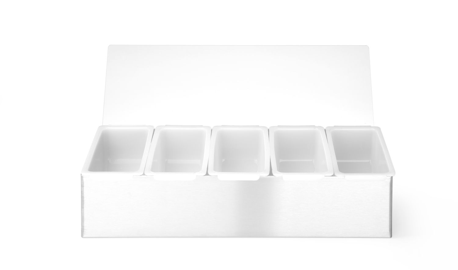 Barový kontejner na příslušenství pro drinky, Bar up, 5 kontenery, 375x140x(H)90mm