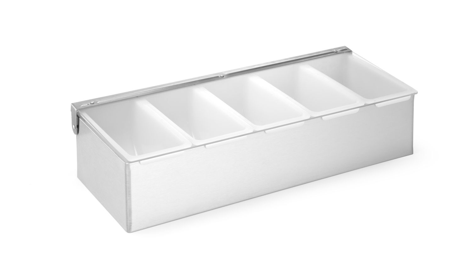 Barový kontejner na příslušenství pro drinky, Bar up, 5 kontenery, 375x140x(H)90mm