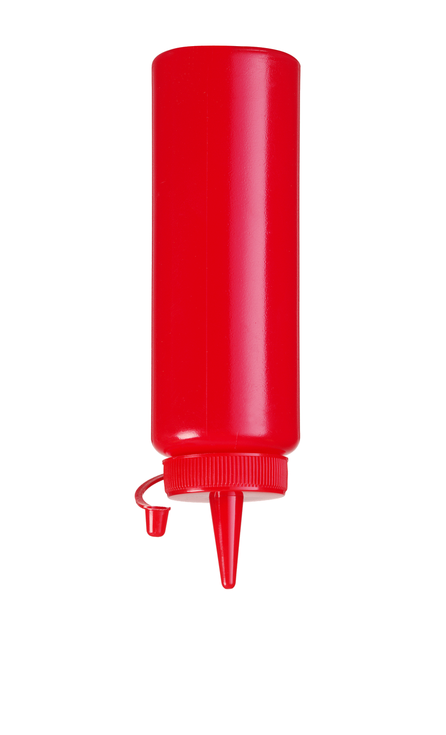 Dávkovací lahve, HENDI, 0,2L, Červená, ø50x(H)185mm