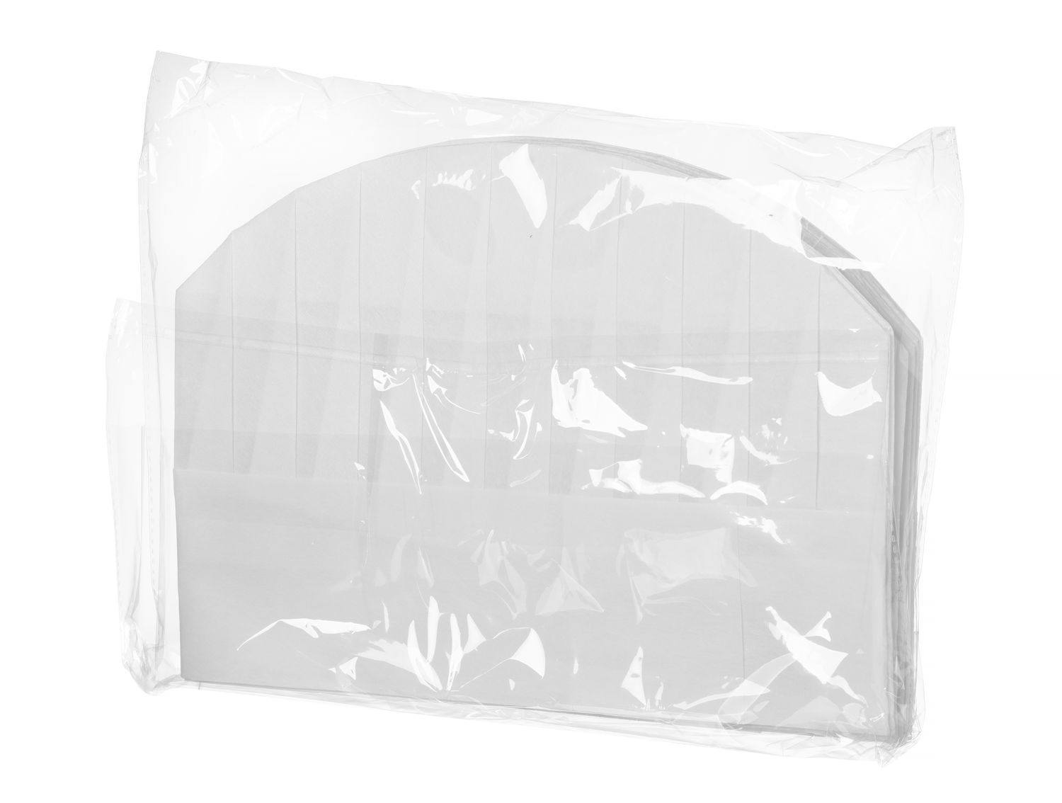 Kuchařská čepice - 10 ks, HENDI, Bílá, 10 ks, ø600x(H)230mm