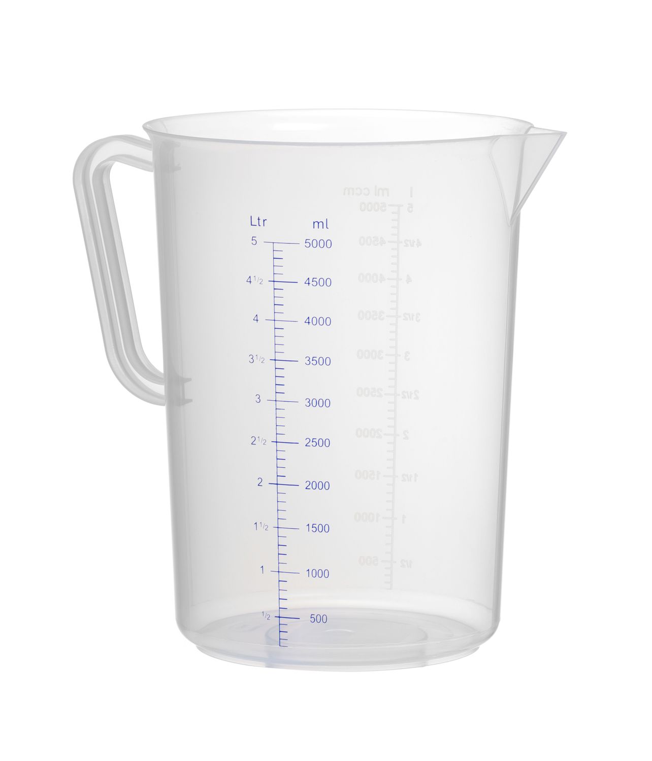 Odměrka, HENDI, 5L, ø190x(H)270mm