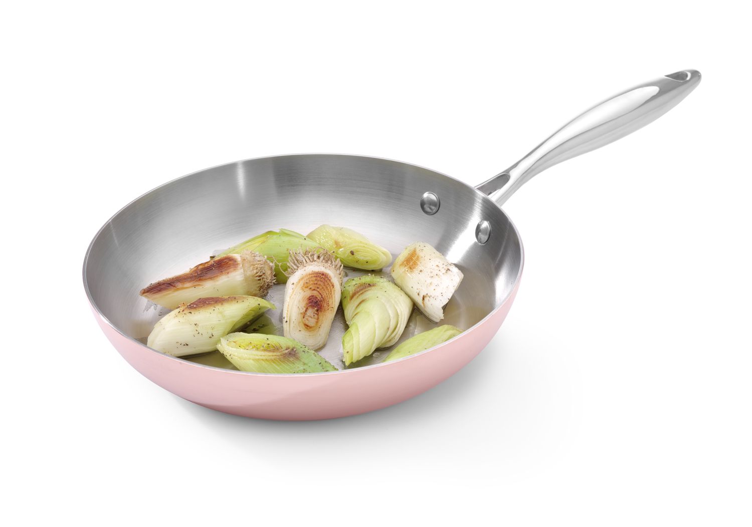 HENDI | Indukční třívrstvá pánev, průměr 240x(H)50mm