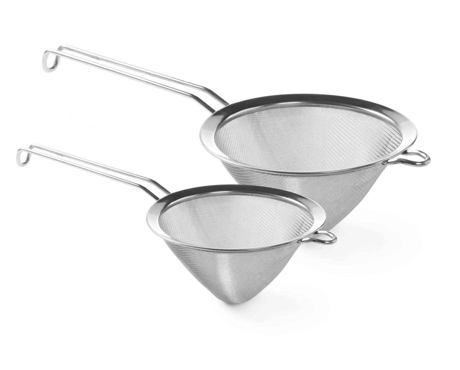 Cedník špičák, drátěná síť, HENDI, ø180x415mm