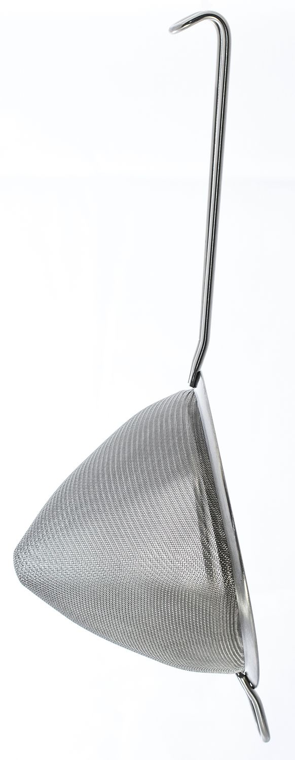 Cedník špičák, drátěná síť, HENDI, ø180x415mm