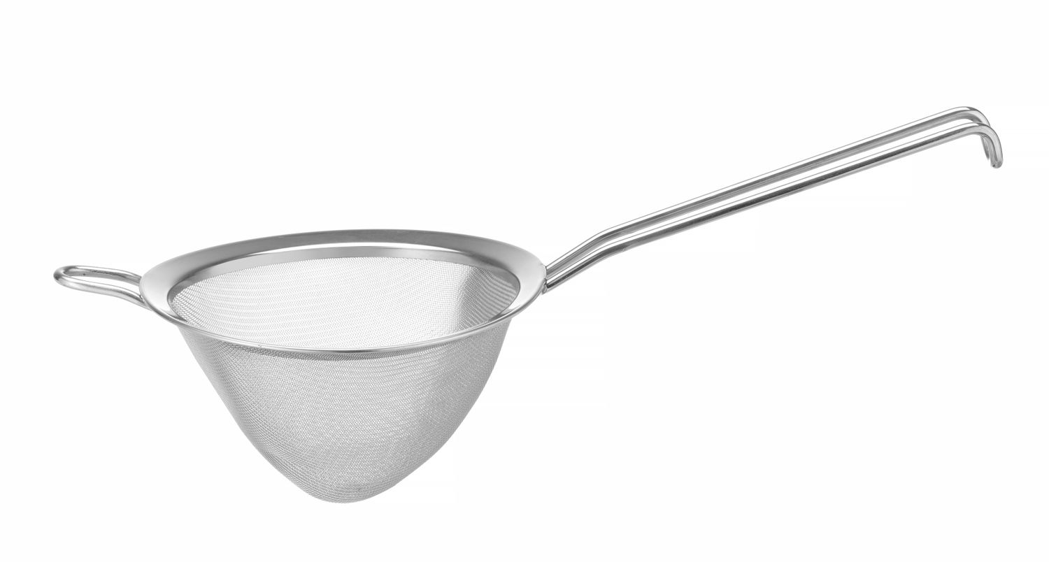 Cedník špičák, drátěná síť, HENDI, ø160x360mm