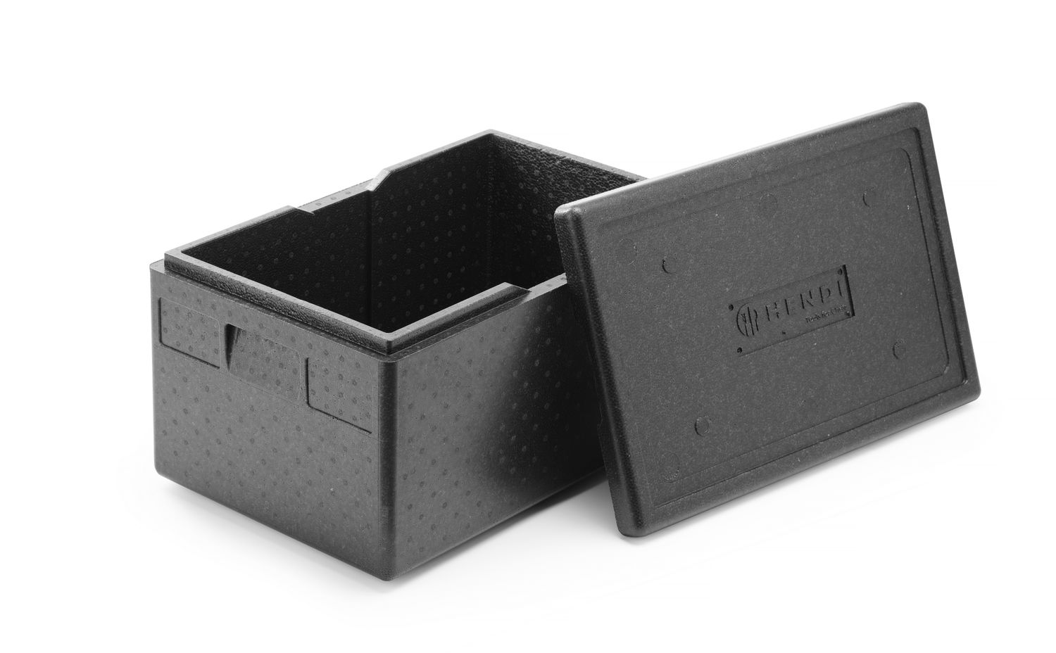 Termobox HENDI Kitchen Line na jídlo, černý, 46 l