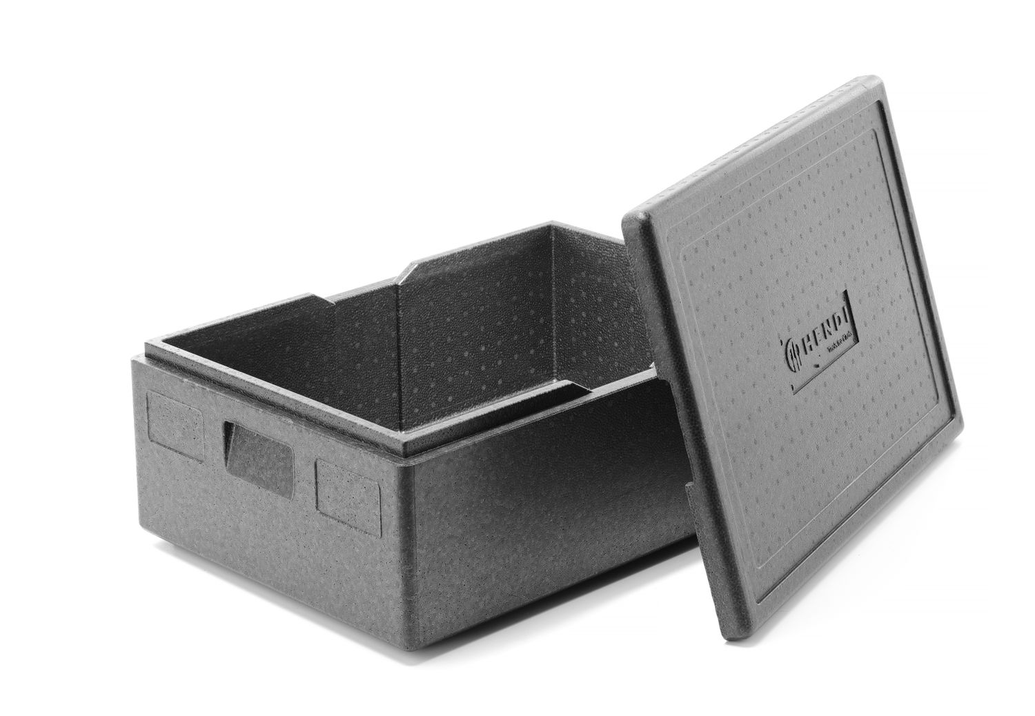 Termobox HENDI Kitchen Line na jídlo, černý, 53 l