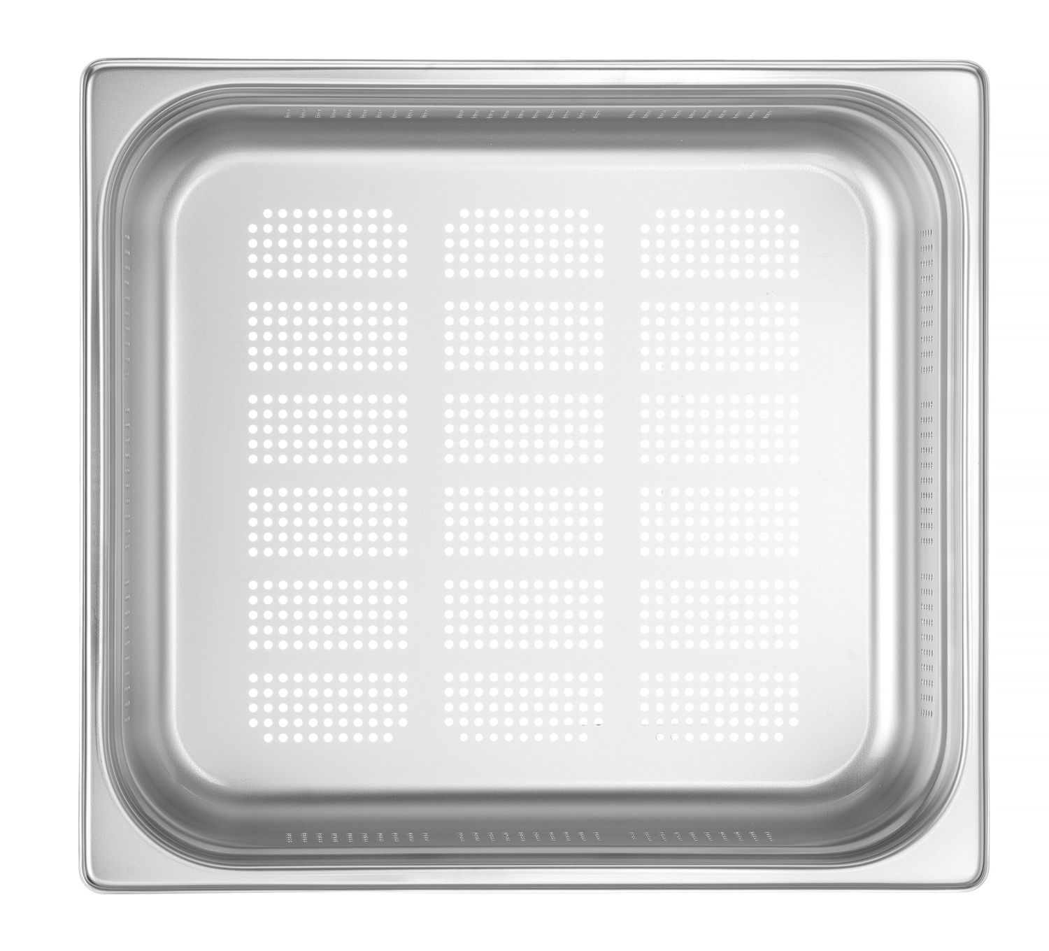 Kontejner GN 2/3 perforovaný, HENDI, Profi Line, GN 2/3, 9L, (H)100mm