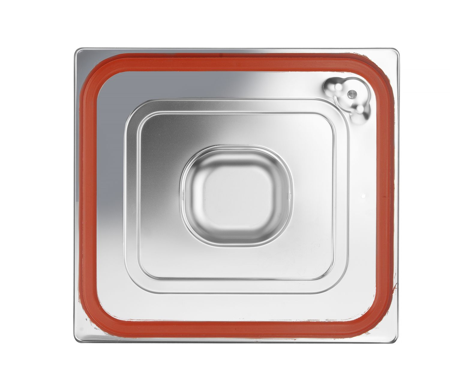 Víko pro nádoby GN se silikonovým těsněním, HENDI, Profi Line, GN 2/3, 354x325mm