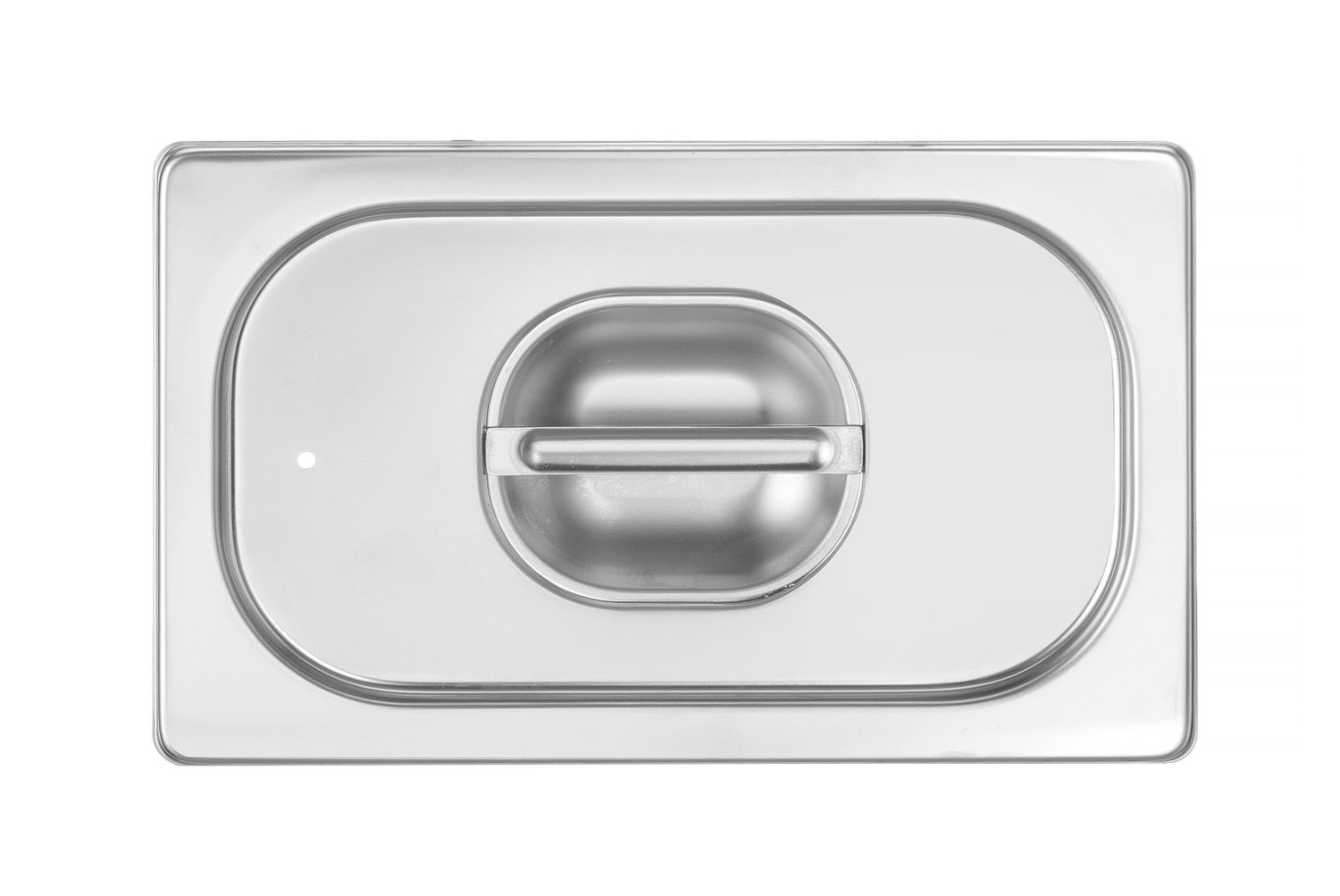 Víko pro nádoby GN se silikonovým těsněním, HENDI, Profi Line, GN 1/4, 265x162mm