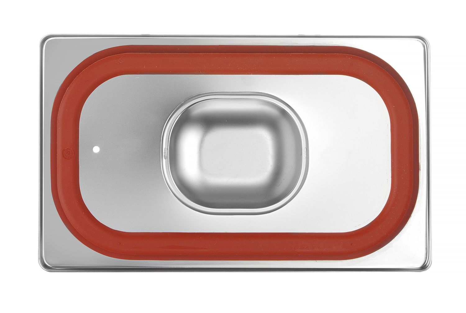 Víko pro nádoby GN se silikonovým těsněním, HENDI, Profi Line, GN 1/4, 265x162mm