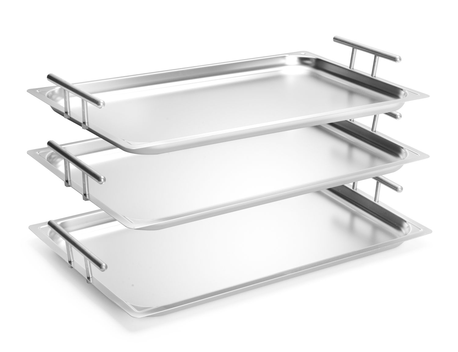 Tác servírovací GN 1/1, obdélníkový, stohovatelný, HENDI, 530x325x(H)70mm