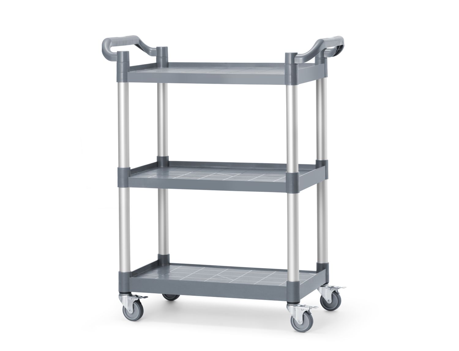 Vozík servírovací se 3-policemi z polypropylenu, HENDI, 800x410x(H)950mm