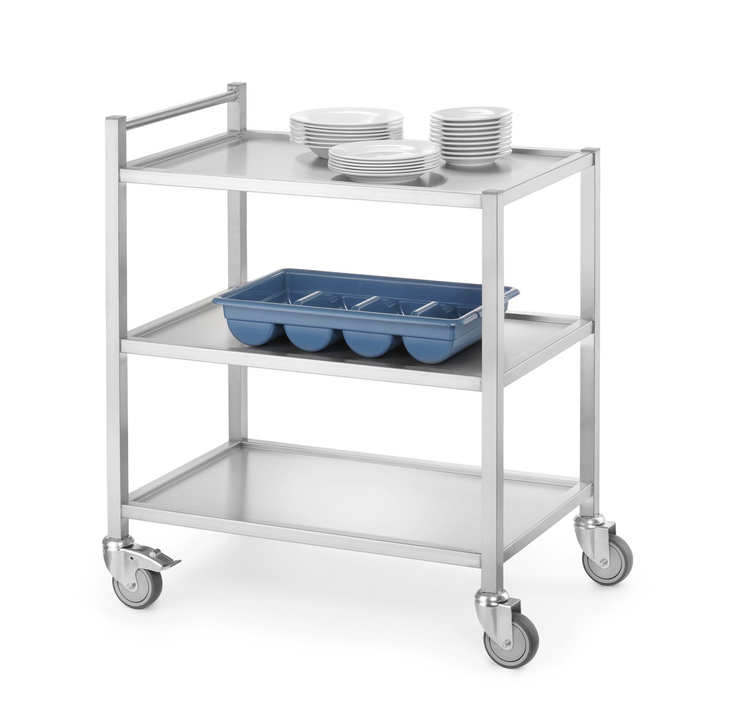Servírovací vozík heavy duty, HENDI, 800x500x(H)850mm