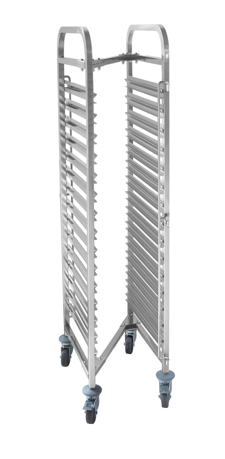 Kompaktní úložný vozík - 15 x GN 1/1, HENDI, 445x610x(H)1710mm
