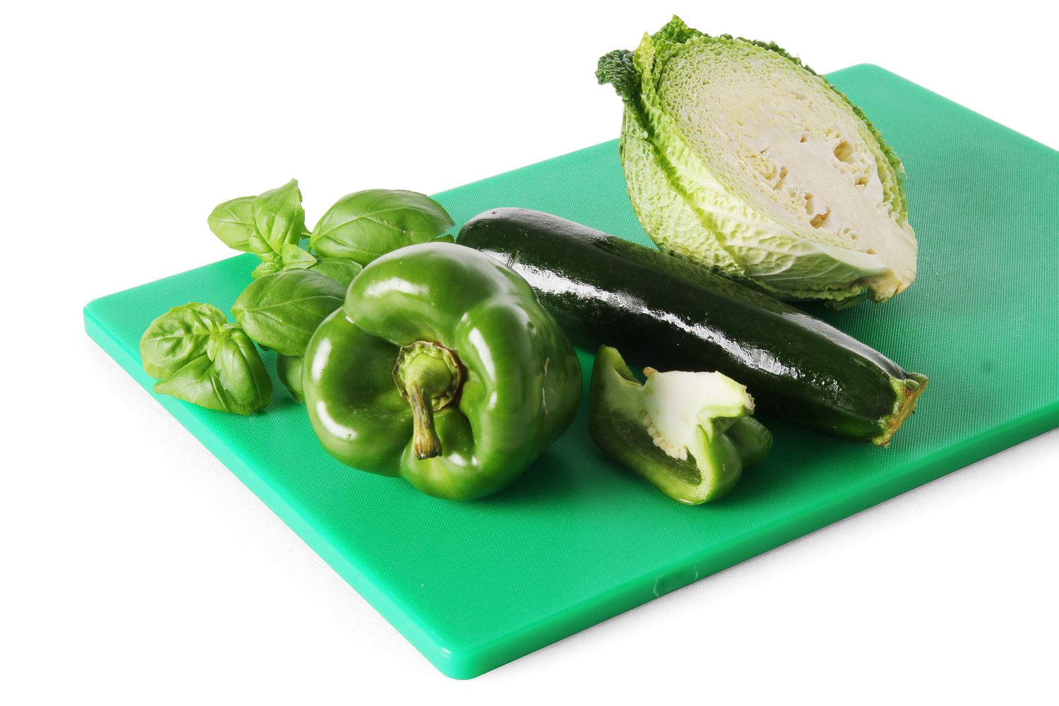 Krájecí deska HACCP 600×400, HENDI, Zelená, 600x400x(H)18mm