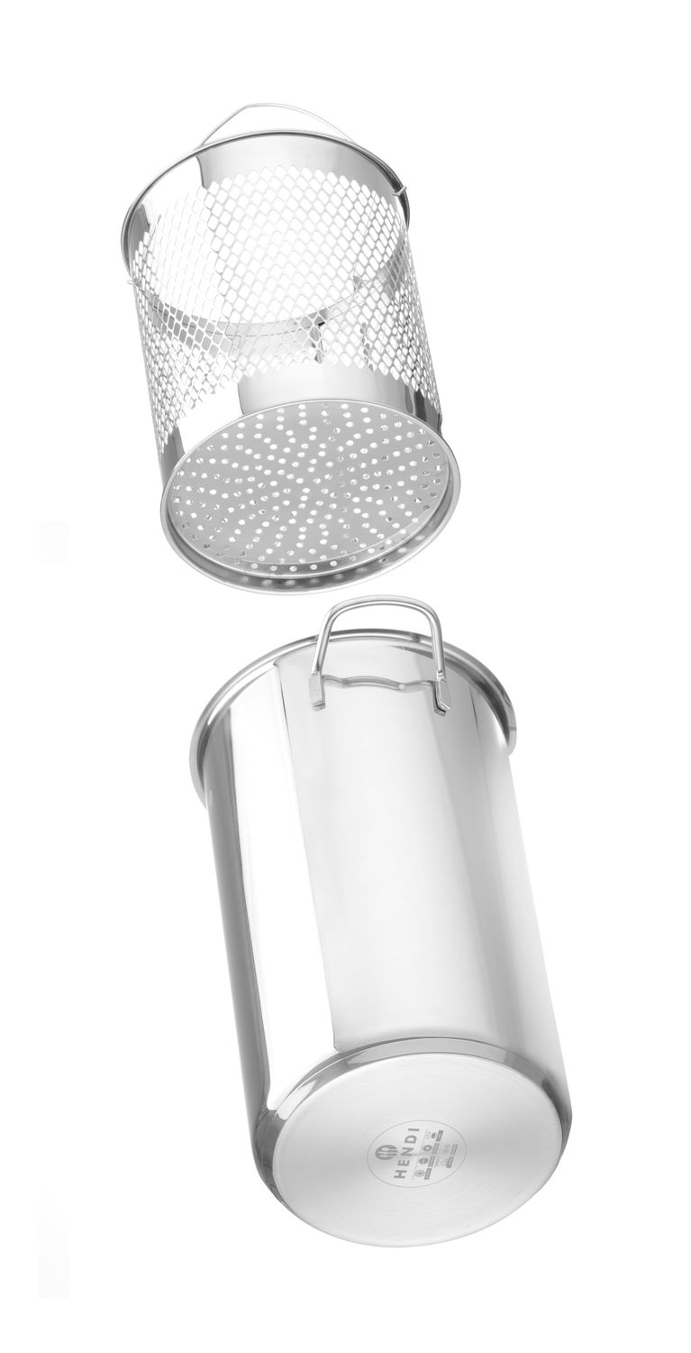 XL hrnec na chřest a těstoviny, HENDI, 5,5L, ⌀162x(H)280mm