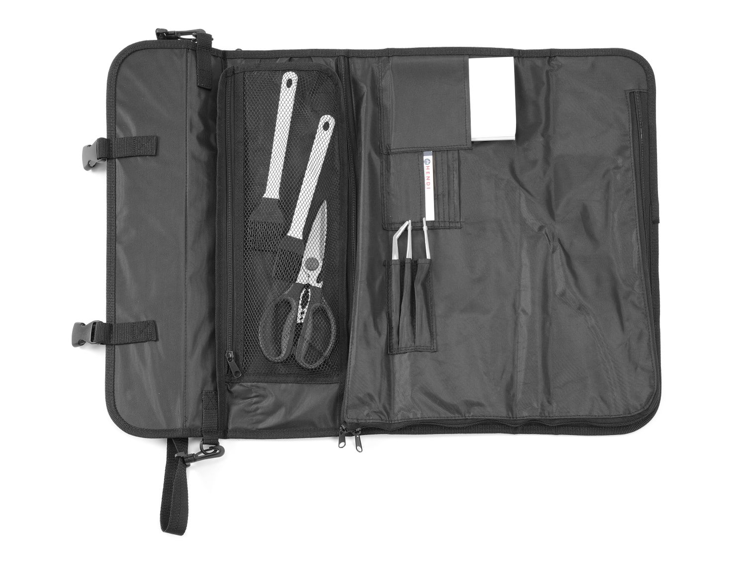 Brašna na nůž, HENDI, Černá, 510x50x(H)170mm