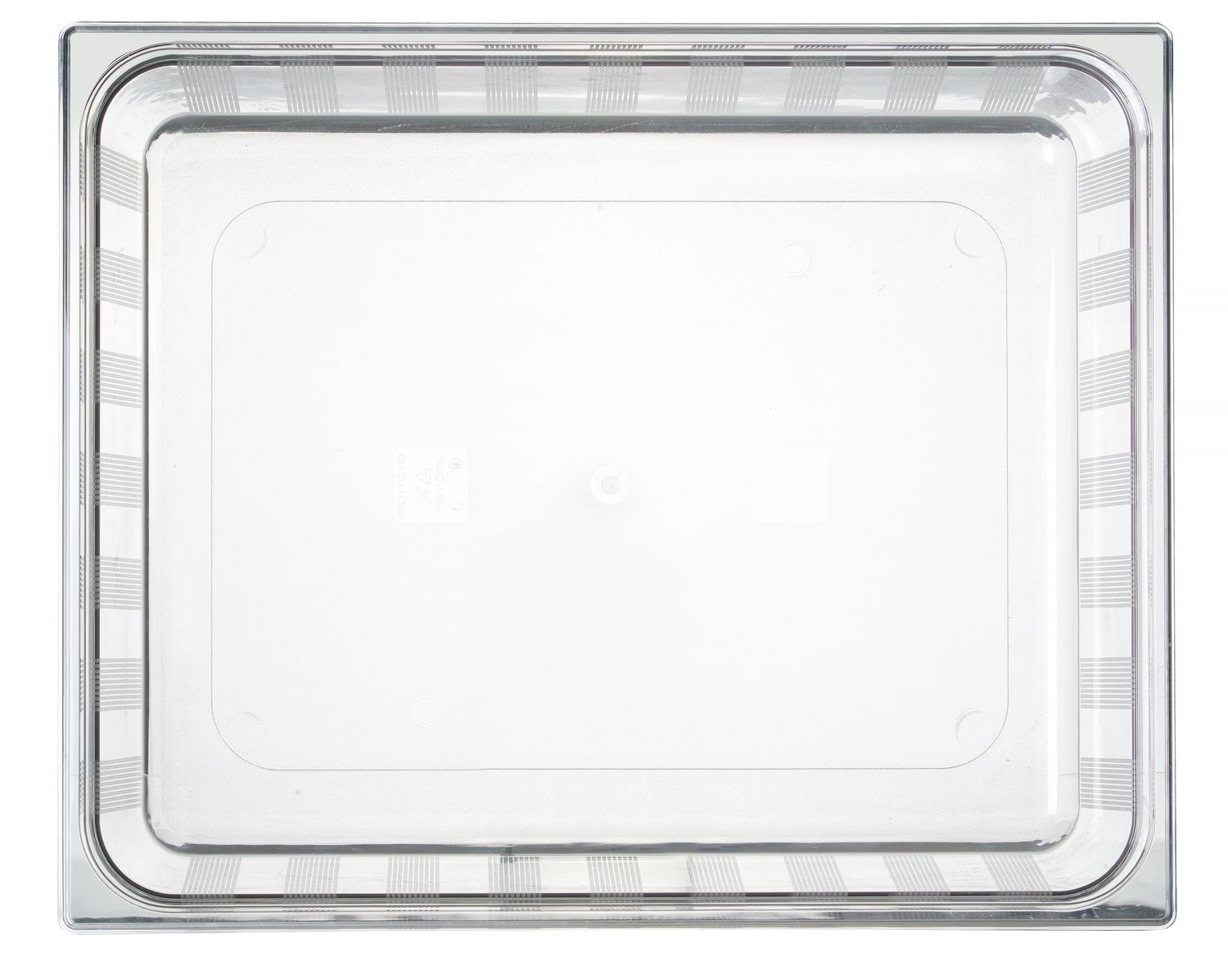 Polykarbonátová nádoba GN 2/1, HENDI, GN 2/1, 58L, Průhledná, 650x530x(H)200mm