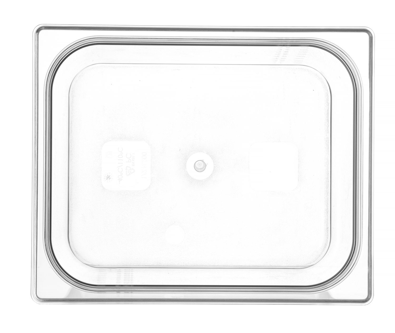 Kontejner GN 1/2 polykarbonát, HENDI, Profi Line, GN 1/2, 12,5L, Průhledná, 325x265x(H)200mm