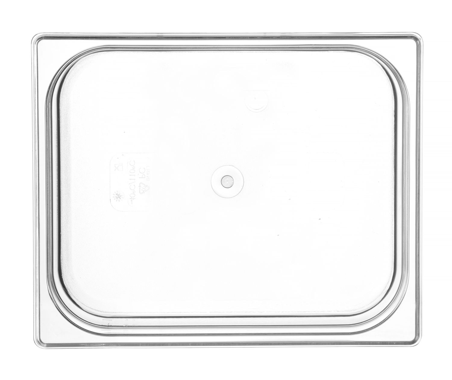 Kontejner GN 1/2 polykarbonát, HENDI, Profi Line, GN 1/2, 4L, Průhledná, 325x265x(H)65mm