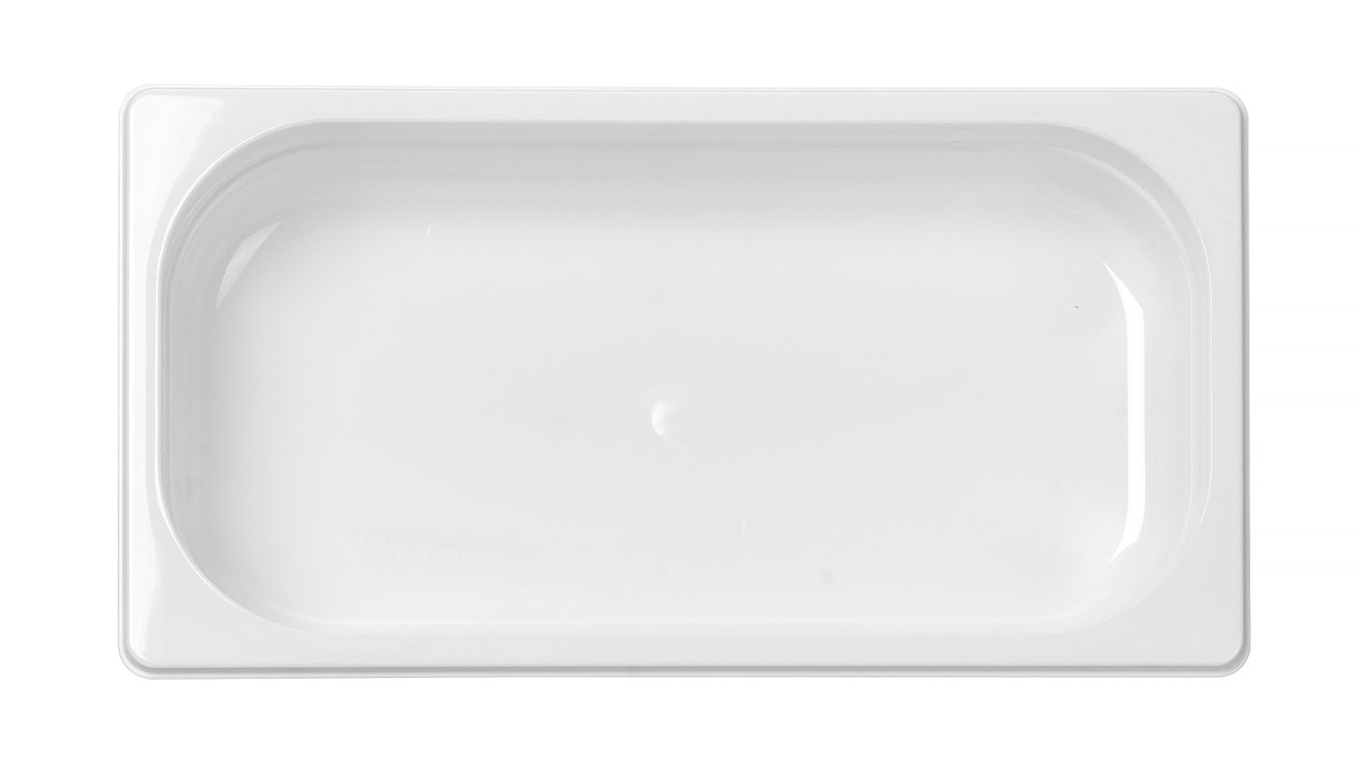 Kontejner GN 1/3 bílý polykarbonát, HENDI, GN 1/3, 2,5L, Bílá, 325x176x(H)65mm