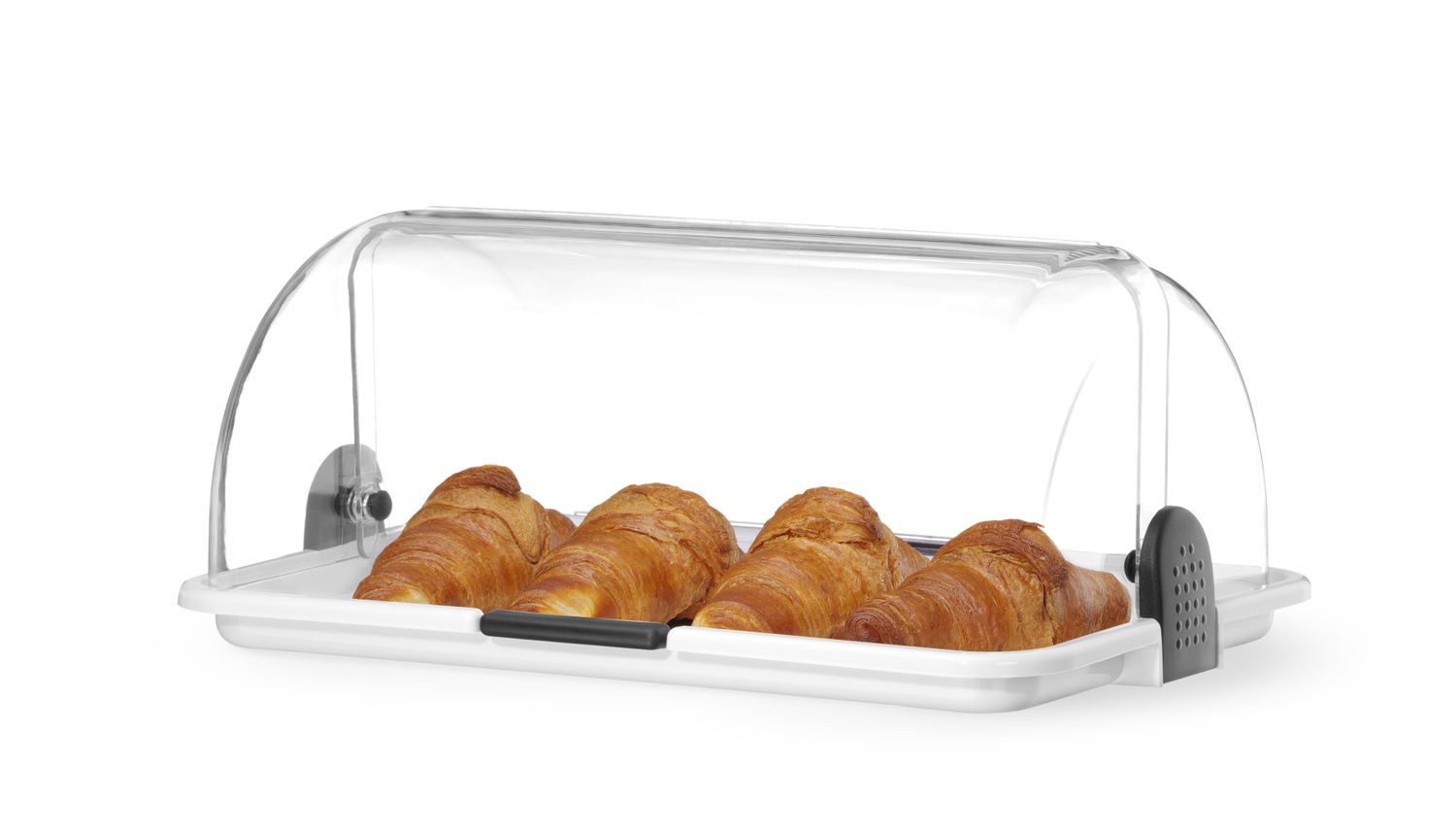 Vitrína jednodílná Roll top, HENDI, 465x310x(H)190mm