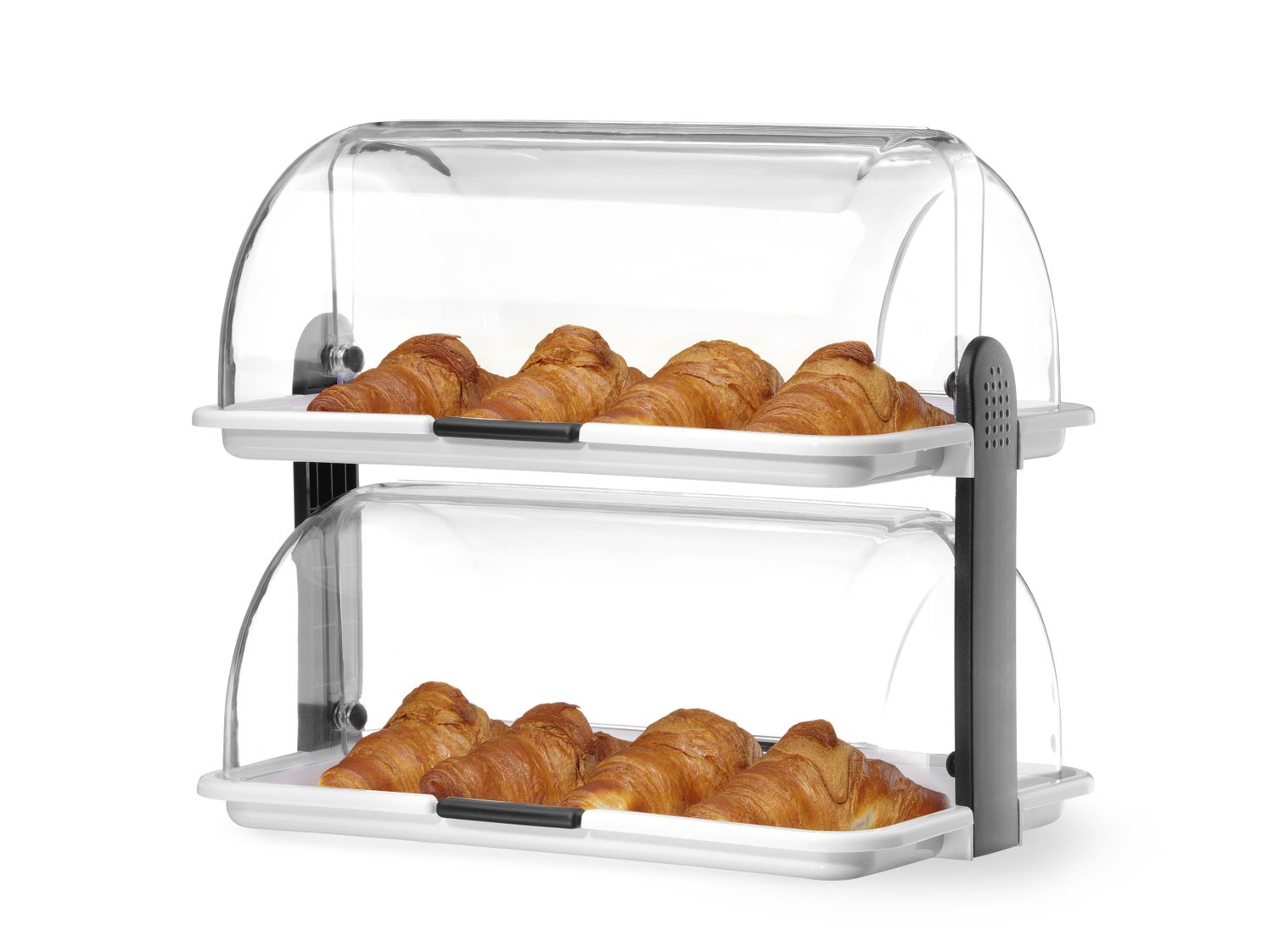 Vitrína jednodílná Roll top, HENDI, 465x310x(H)410mm