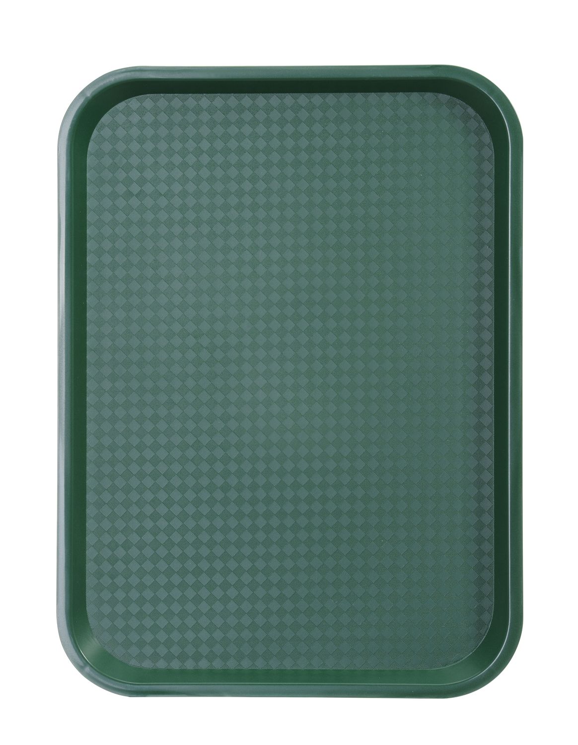 HENDI | Tác, podnos polypropylénový Fast Food medium, barva Zelená, 305x415x(H)20mm