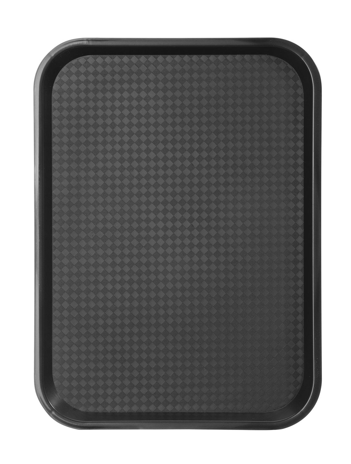 HENDI | Tác, podnos polypropylénový Fast Food medium, barva Černá, 305x415x(H)20mm
