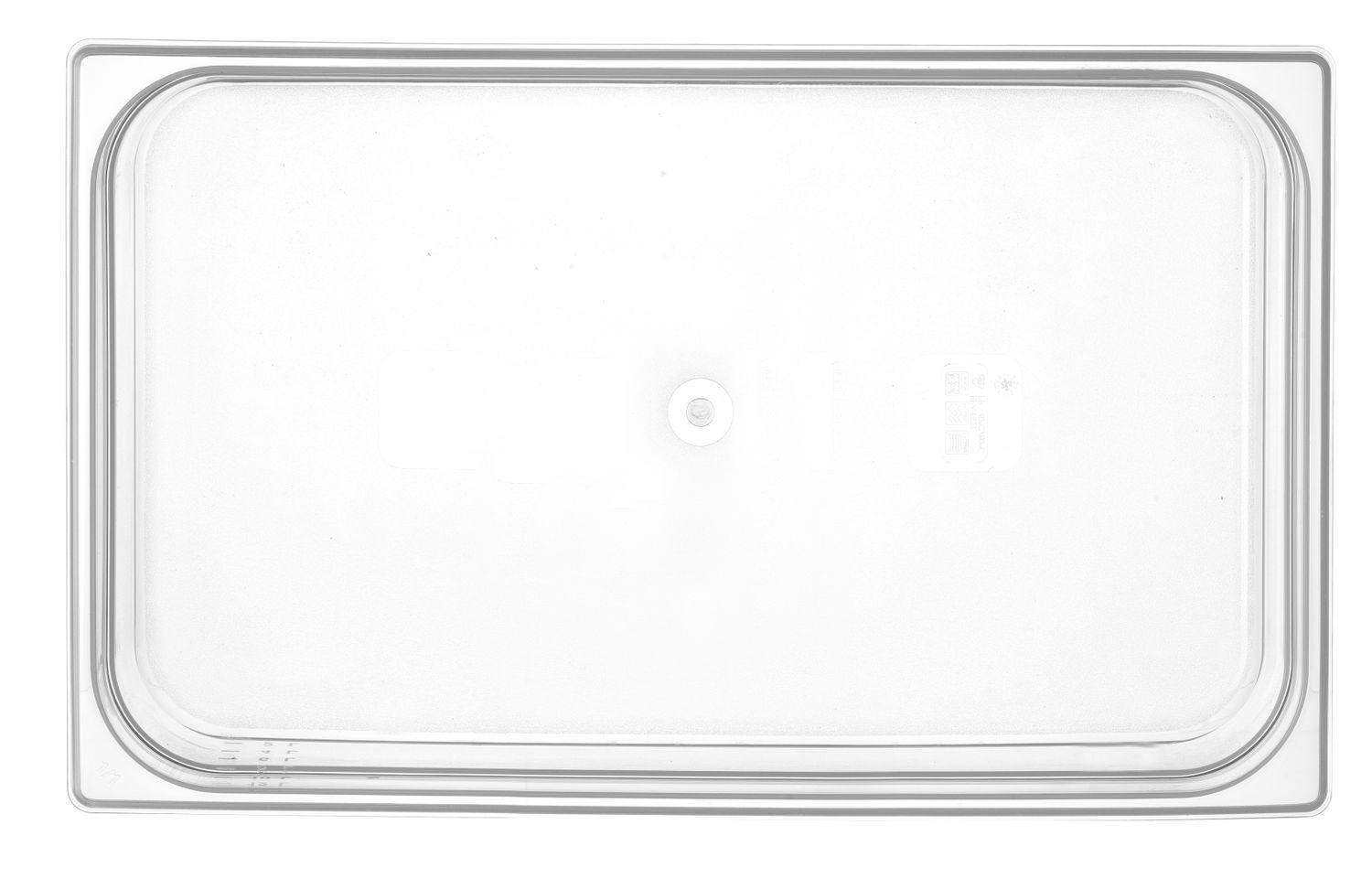 Kontejner GN 1/1 polypropylen, HENDI, Profi Line, GN 1/1, 14L, Průhledná, 530x325x(H)100mm