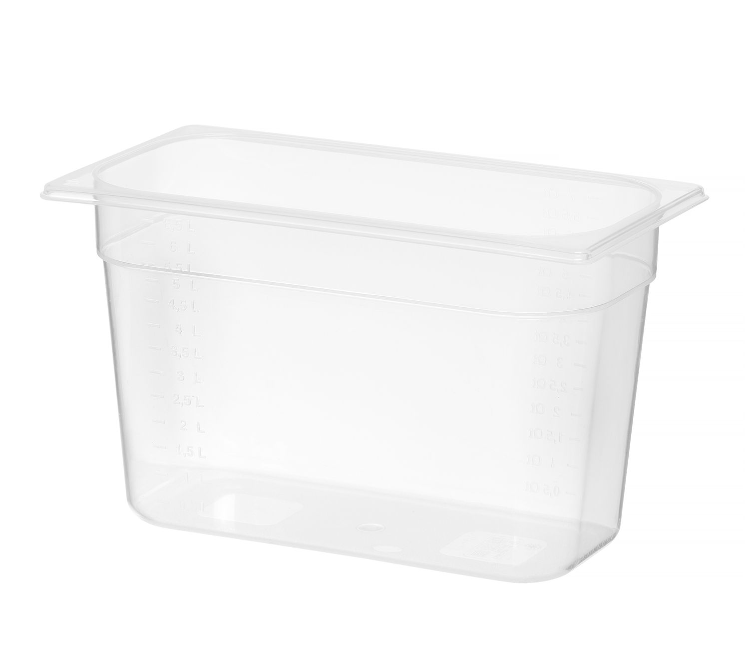 Kontejner GN 1/3 polypropylen, HENDI, Profi Line, GN 1/3, 7,8L, Průhledná, 325x176x(H)200mm