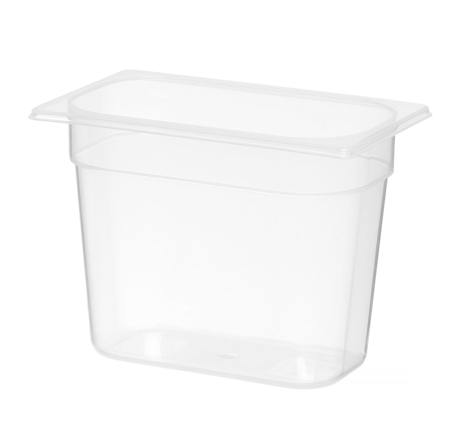 Kontejner GN 1/4 polypropylen, HENDI, Profi Line, GN 1/4, 5,5L, Průhledná, 265x162x(H)200mm