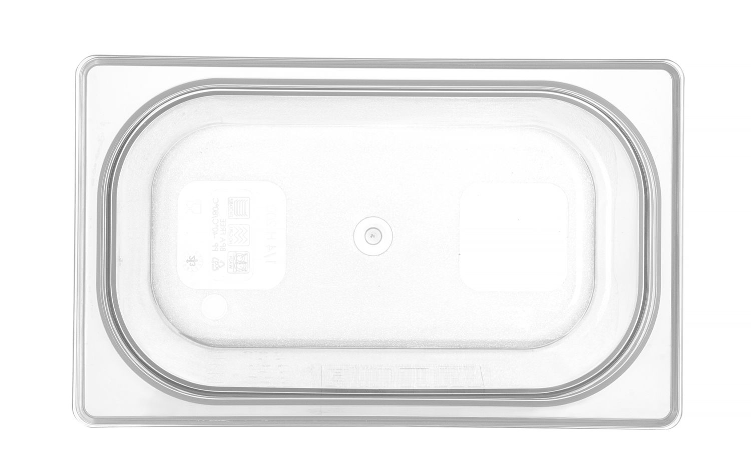 Kontejner GN 1/4 HACCP, HENDI, GN 1/4, 5,5L, Průhledná, 265x162x(H)200mm