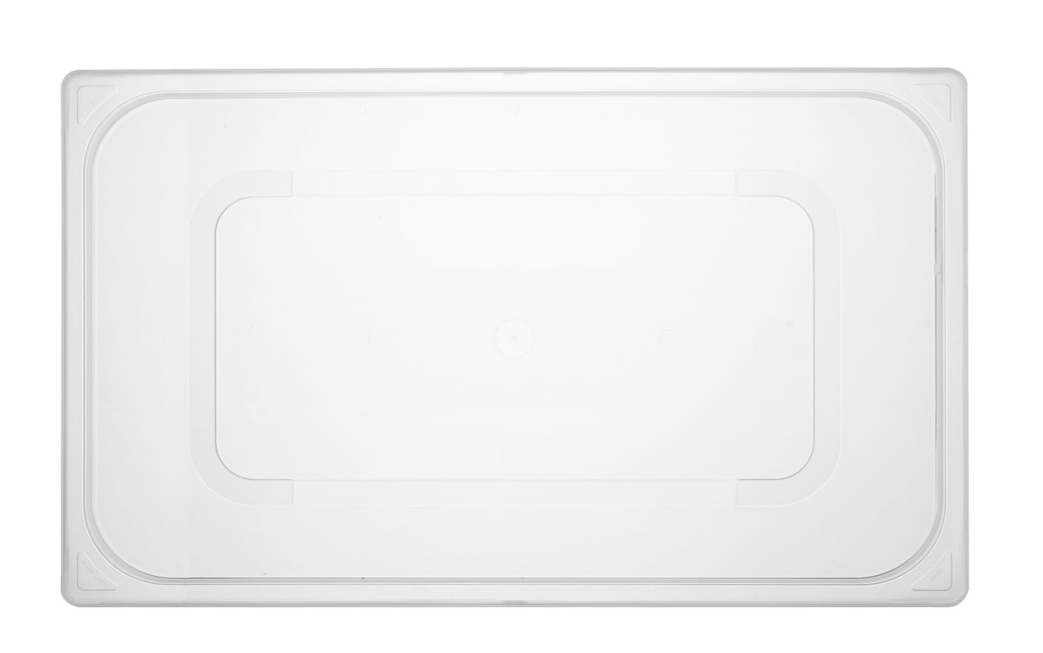 Víko pro nádoby GN, HENDI, GN 1/1, Průhledná, 530x325mm