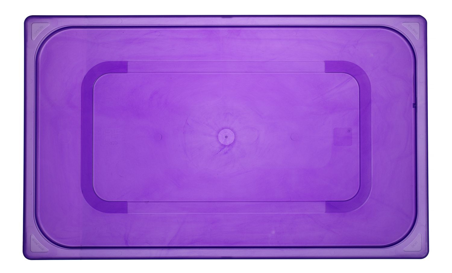 Fialově zbarvené víko pro nádoby GN, HENDI, GN 1/1, Fialová, 530x325mm