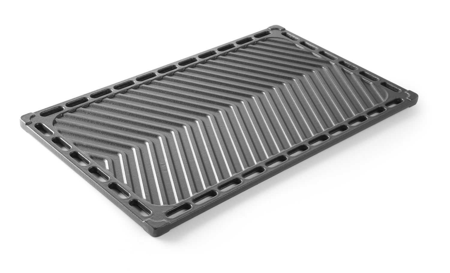 Grilovací deska litinová, HENDI, GN 1/1, 325x530mm