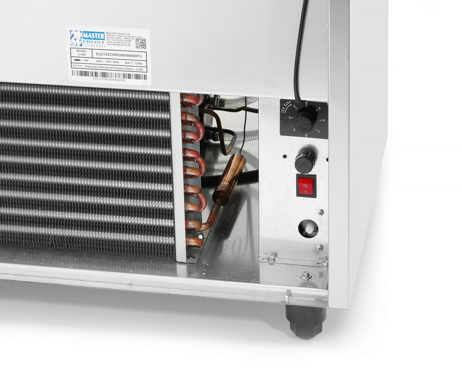 Ledový stroj, Master Frost, 230V/455W