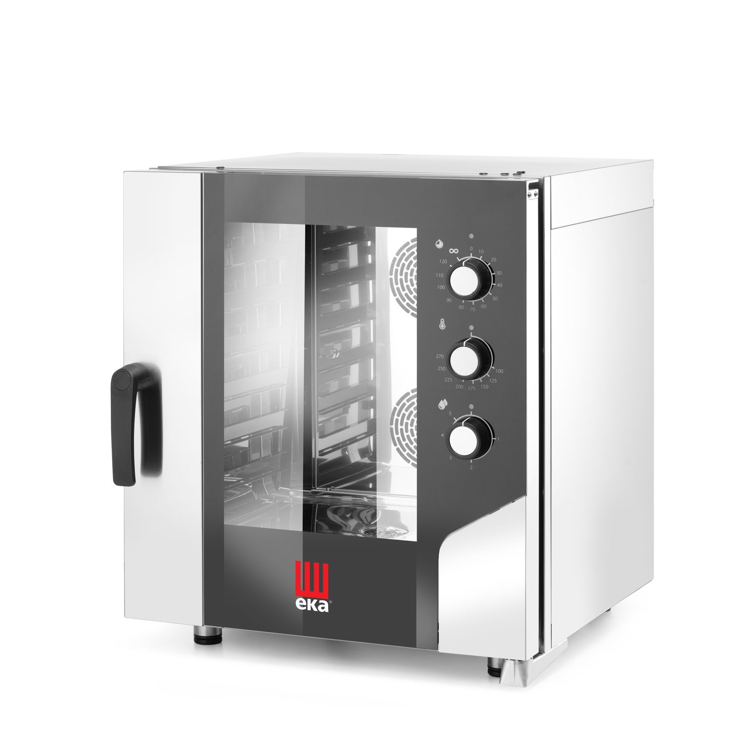 Konvektomat-parový Millennial Smart Gastro, 7x GN 1/1 - elektromechanicky ovládaný, elektrický, Tecnoeka, 400V/15400W, 730x855x(H)850mm