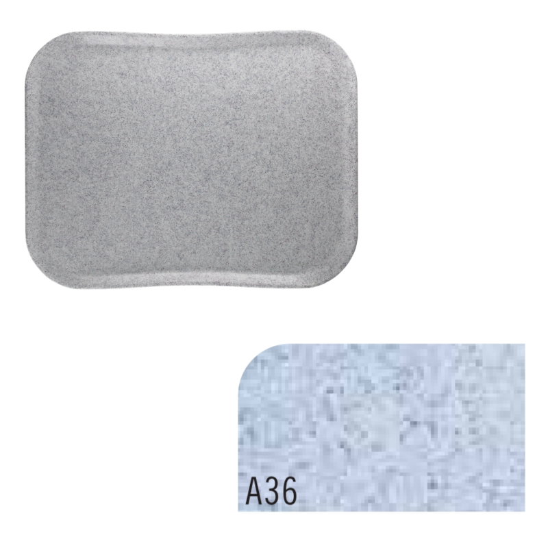 CAMBRO | Versa podnos jídelní, velikost 36 × 46 cm, skvrnitá modrá (A36)