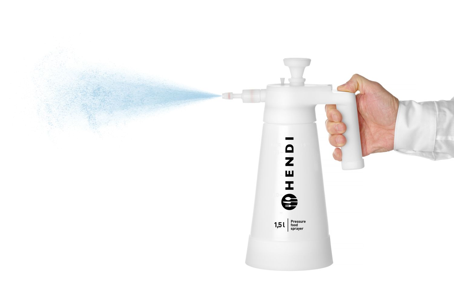 Tlakový postřikovač potravin, HENDI, 1,5L, 140x220x(H)330mm
