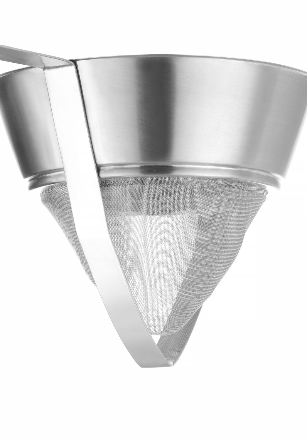Zesílený nerezový kónický cedník HENDI, Ø 250 mm