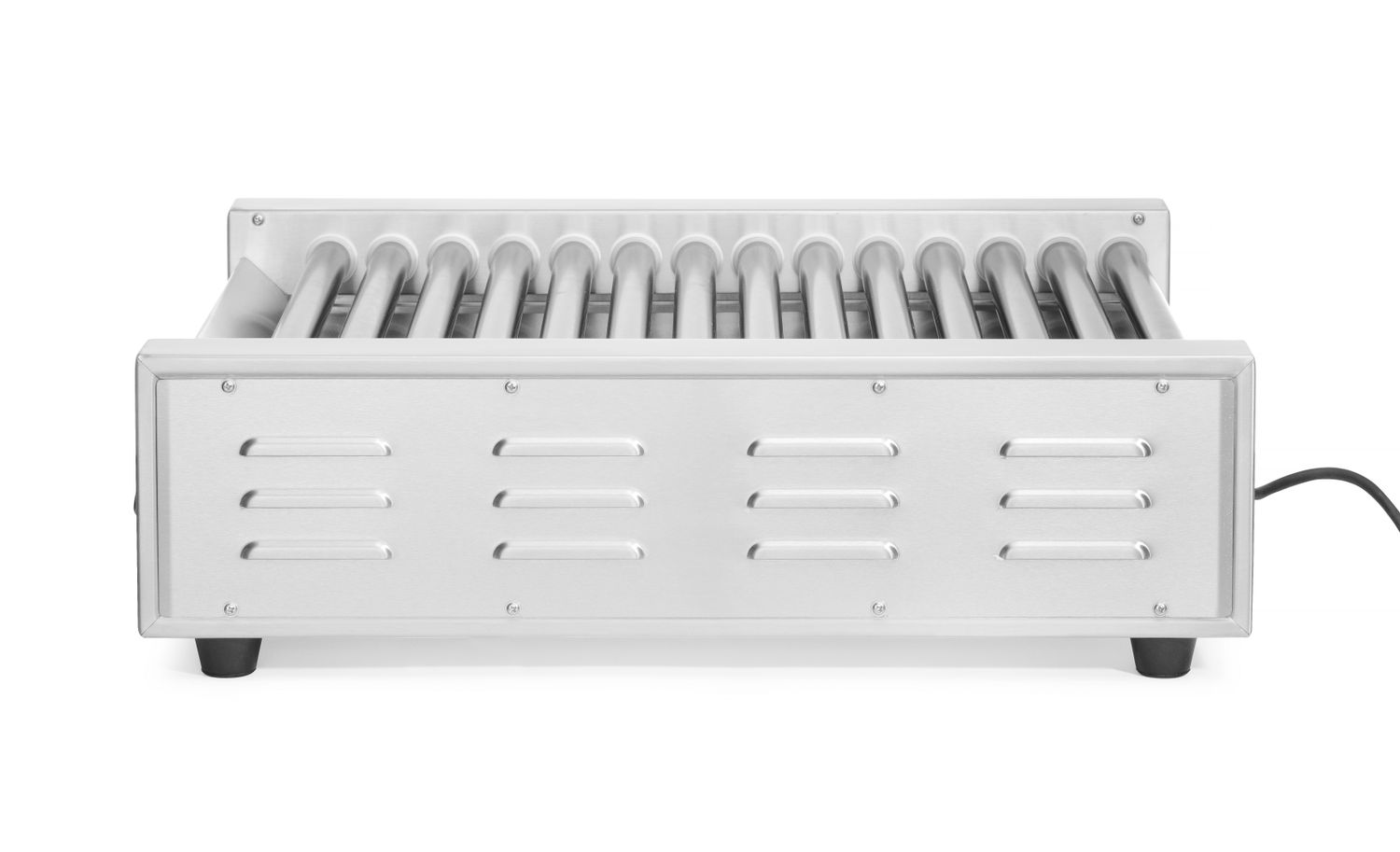 Gril válečkový na párky – dvouzénový, HENDI, 14 válečků, 230V/1480W, 520x650x(H)176mm