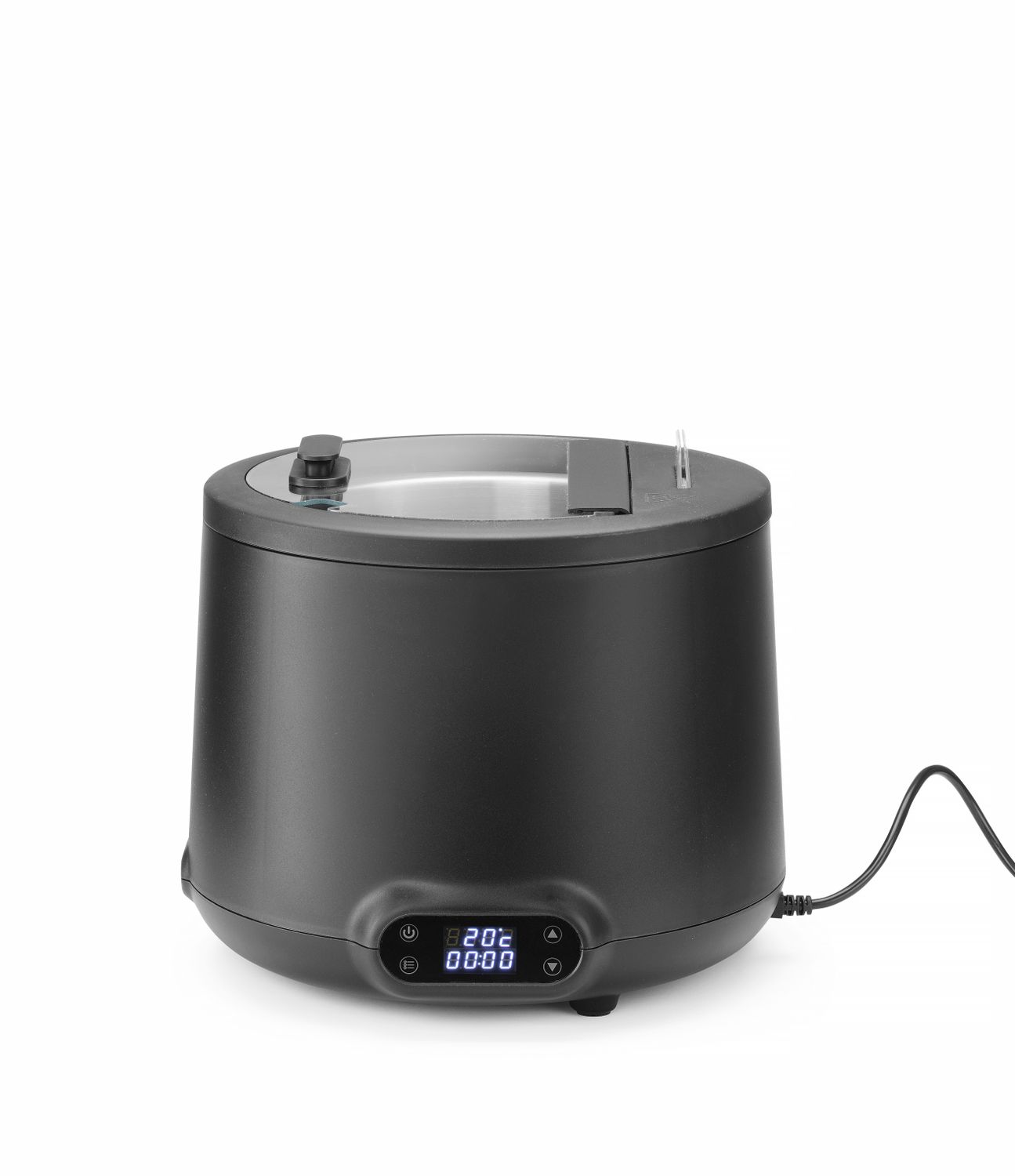 HENDI | elektrický ohřívač polévky, UNIQ, objem 8L, Černá barva, 220-240V/500W, ø365x(H)325mm