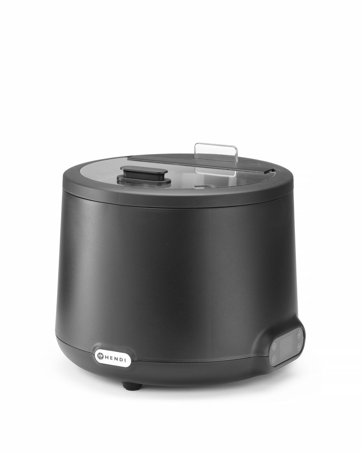 HENDI | elektrický ohřívač polévky, UNIQ, objem 8L, Černá barva, 220-240V/500W, ø365x(H)325mm