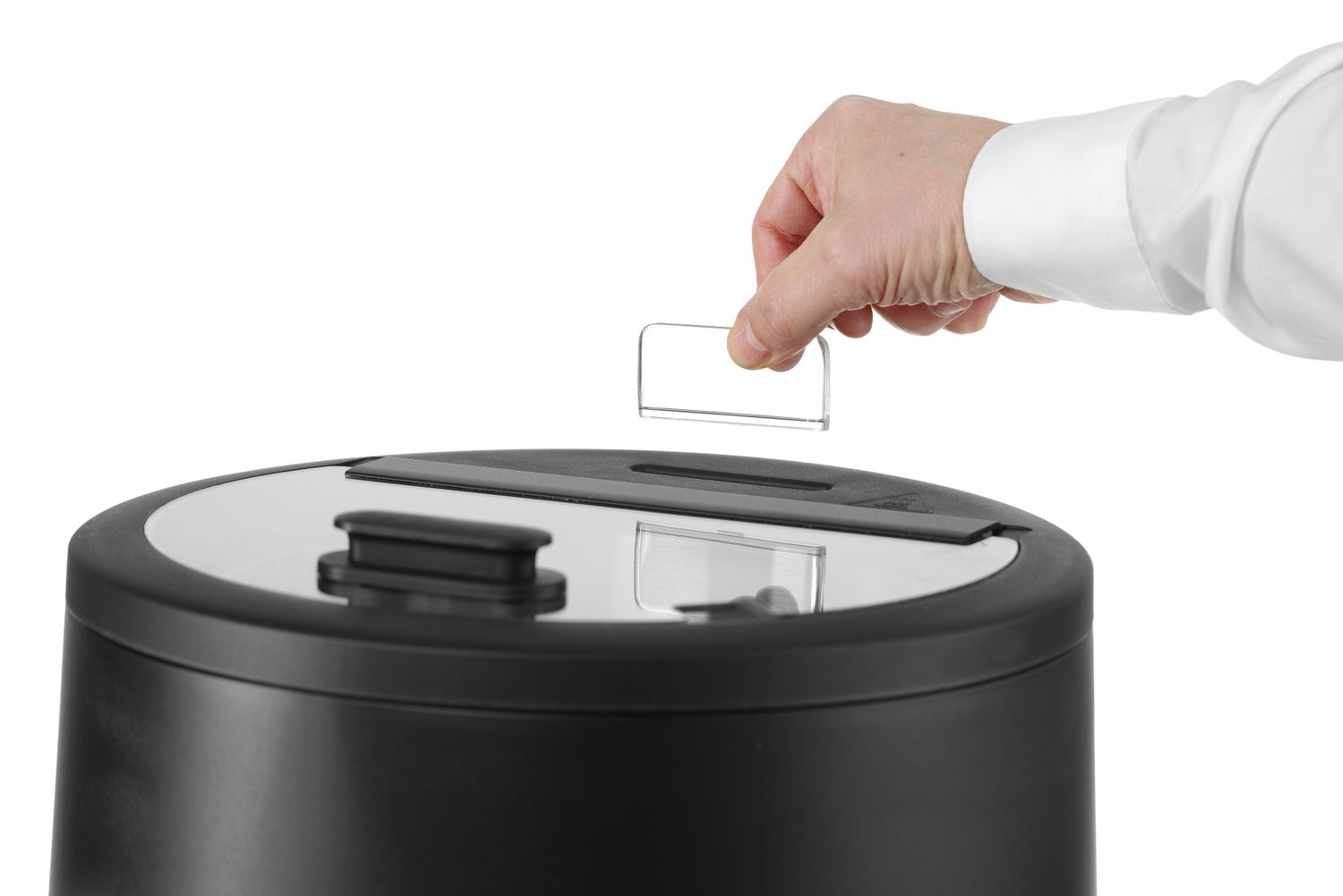 HENDI | elektrický ohřívač polévky, UNIQ, objem 8L, Černá barva, 220-240V/500W, ø365x(H)325mm