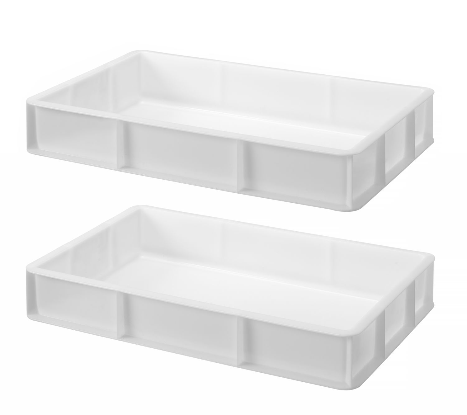 Krabice na těsto na pizzu GN1/1, HENDI, GN 1/1, Bílá, 530x325x(H)90mm