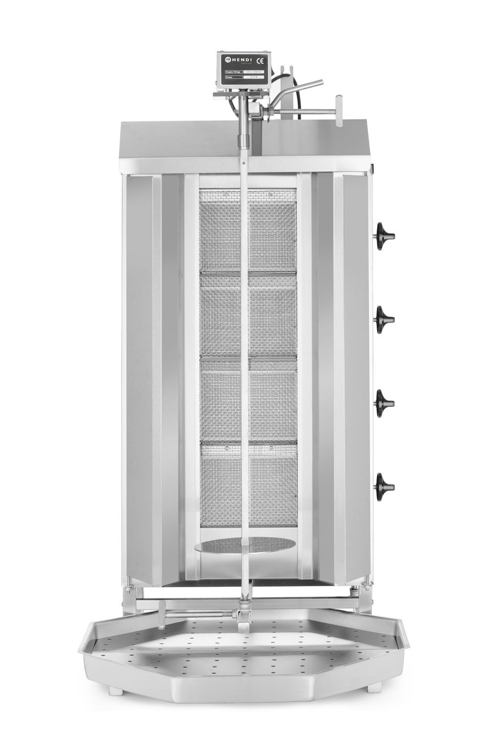 Plynový gril na kebab Profi Line, HENDI, Profi Line, 13kW, 735x745x(H)1110mm